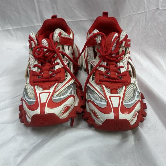 Balenciaga Track 2 Sneakers White Red EU 42 US 9 568614 Mens Shoes main image 4